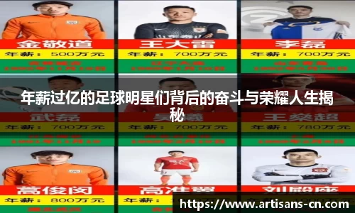 年薪过亿的足球明星们背后的奋斗与荣耀人生揭秘